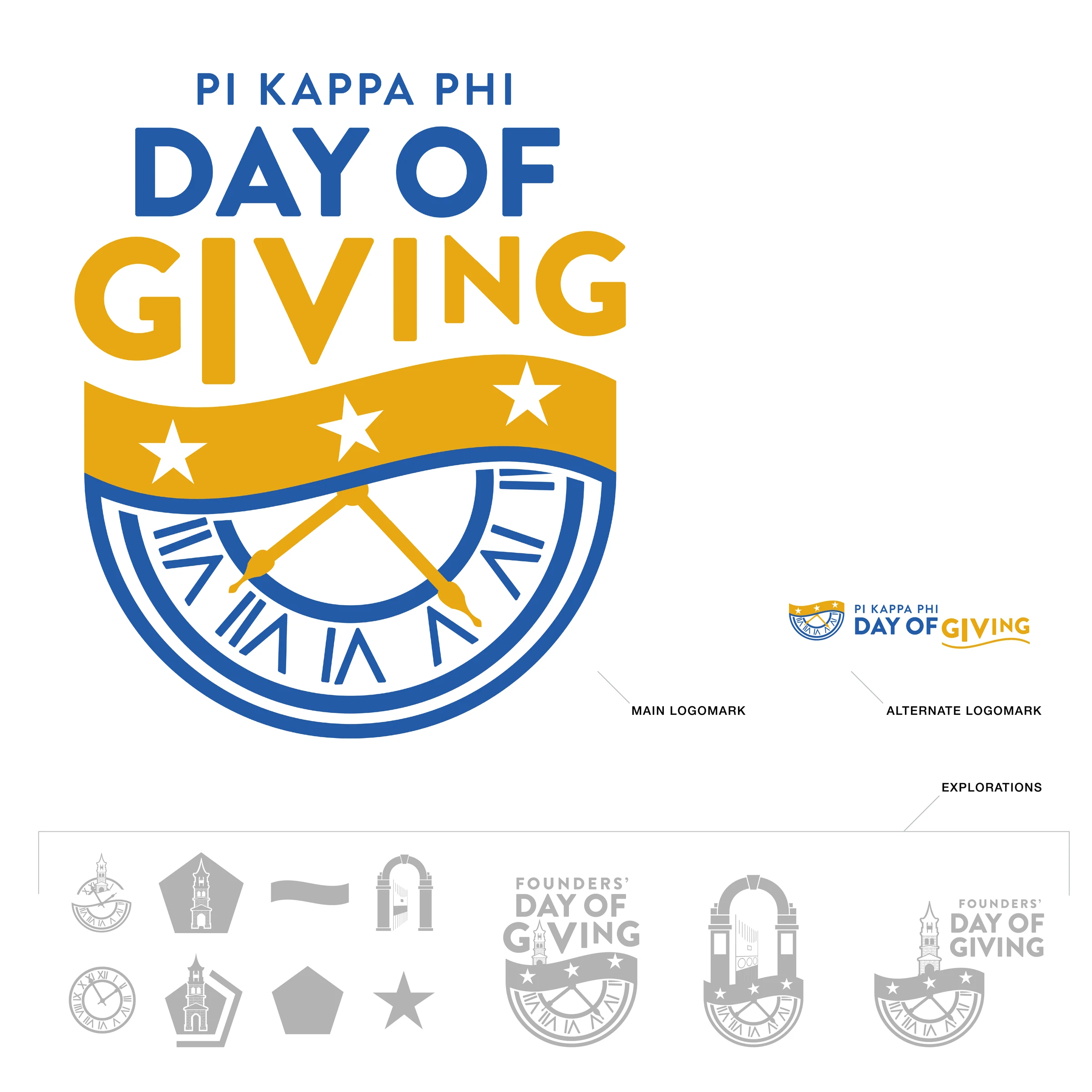 Day of Giving event identity