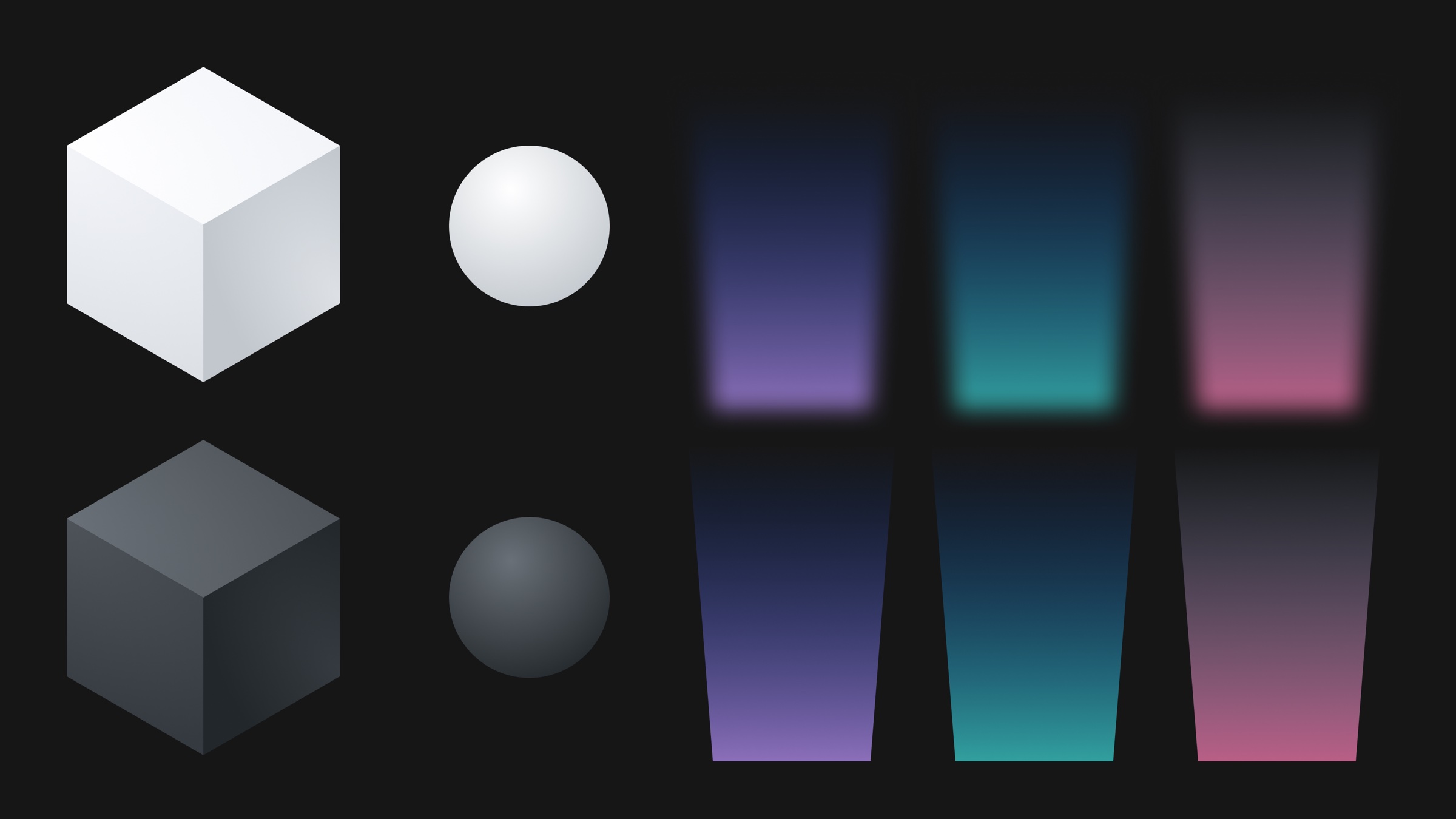 Illustration system elements dark