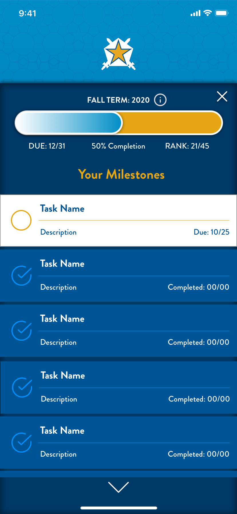 Original 2020 Pi Kapp App milestones export